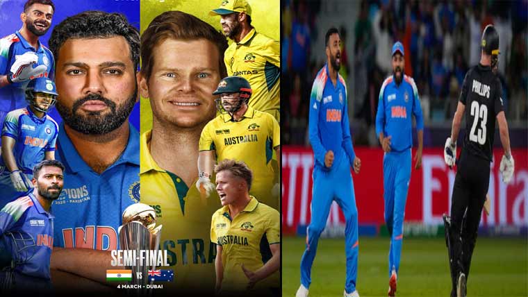 India vs Australia ICC CT 2025 Semi Final Match Highlights 4th March